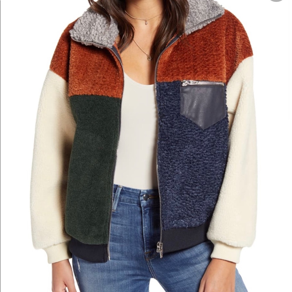 BlankNyc Colorblock Jacket